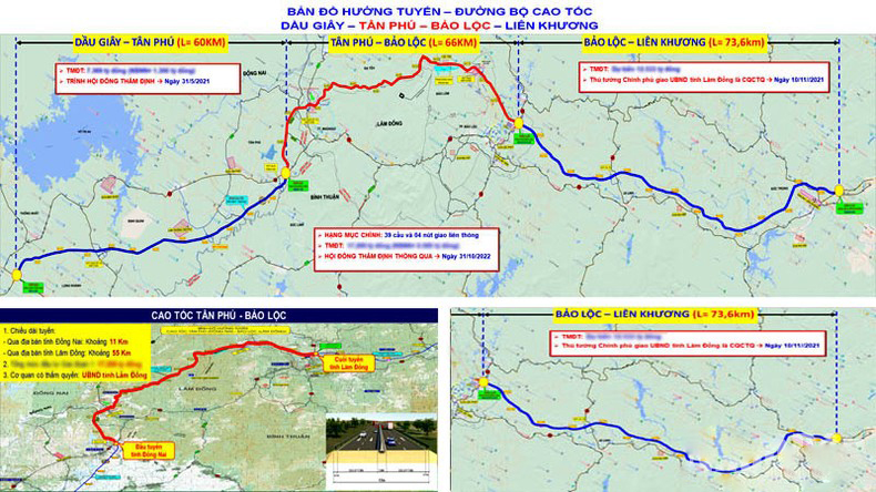 Khẩn trương cắm mốc giải phóng mặt bằng cao tốc Tân Phú - Bảo Lộc (3)